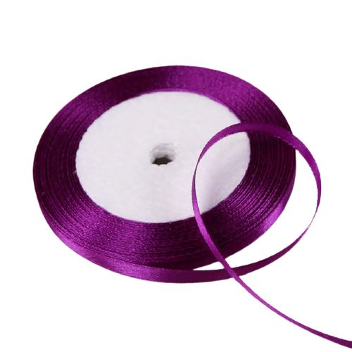 Purple Ribbon For Decoration 1.4CM