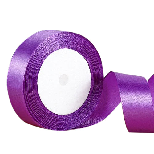 Purple Ribbon For Decoration 2CM