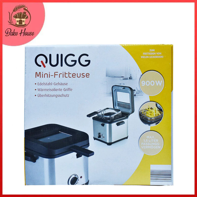QUIGG Mini Deep Fryer 900 Watt