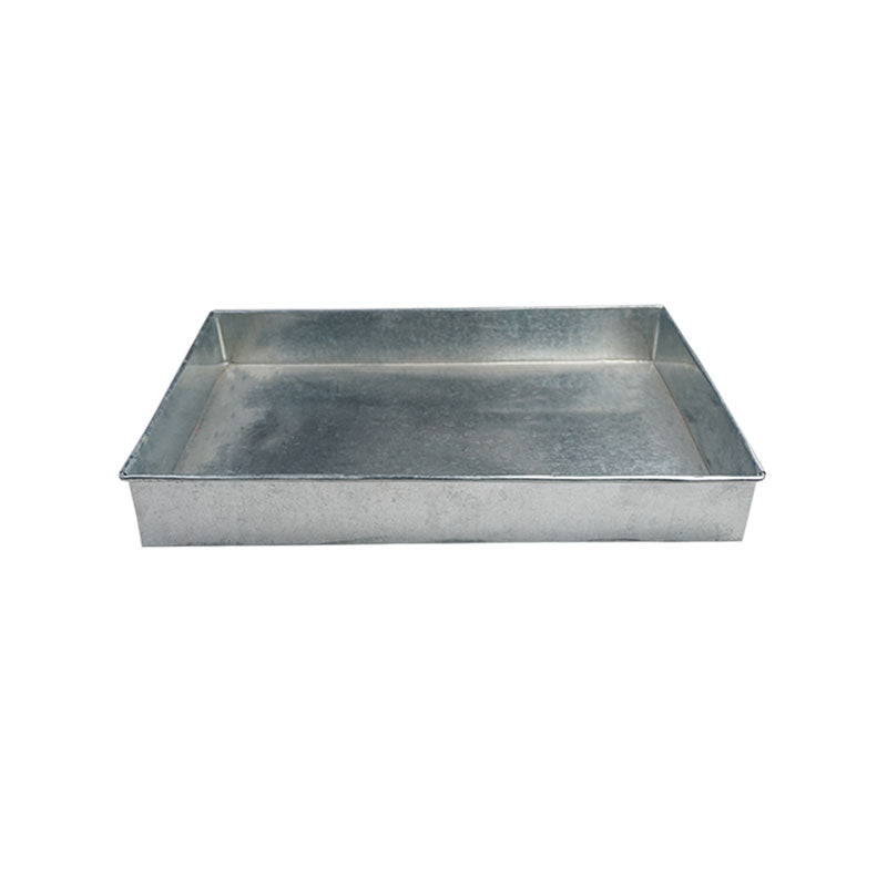 Rectangle Cake & Brownies Baking Tray Galvanized Steel 6 X 10 Inch
