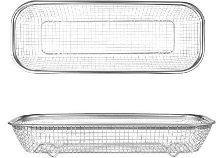 Rectangle Stainless Steel Kitchen Utensils Basket 31x13.5x5 cm