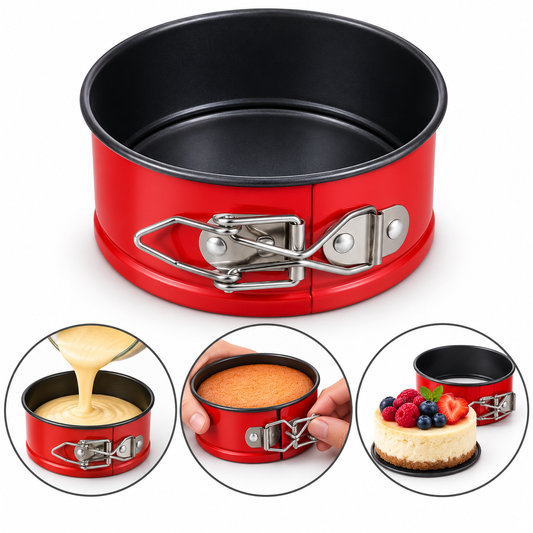 Non-Stick Round Cake Pan with Removable Base 11cm