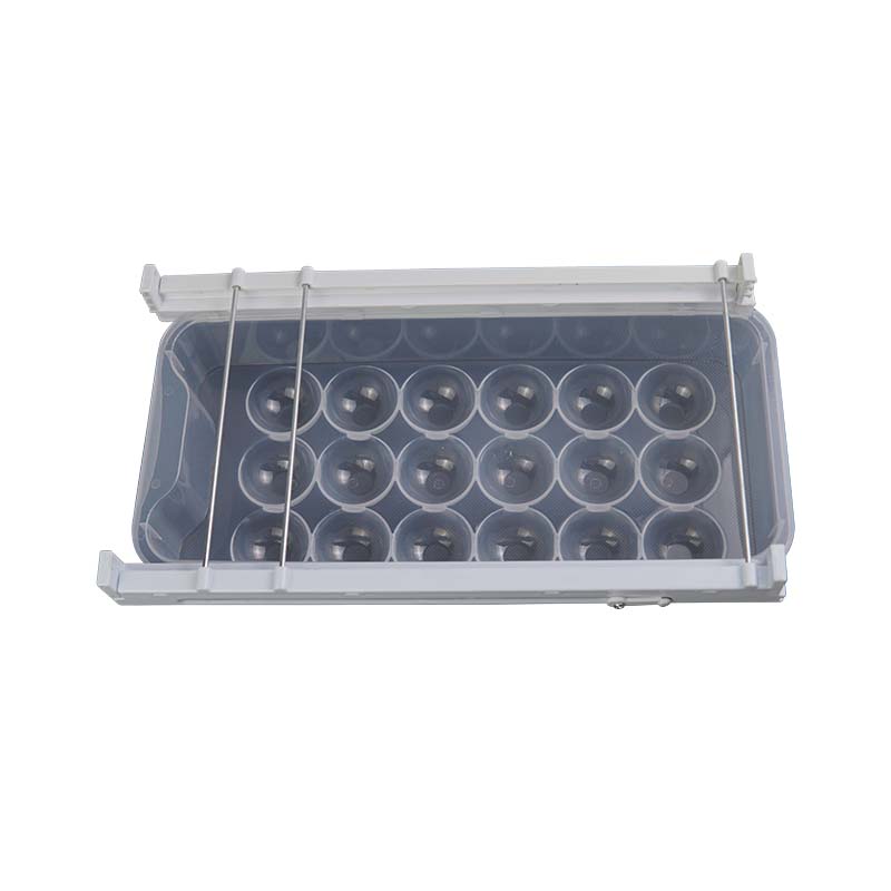 Refrigerator Adjustable Egg Drawer 18 Cavity