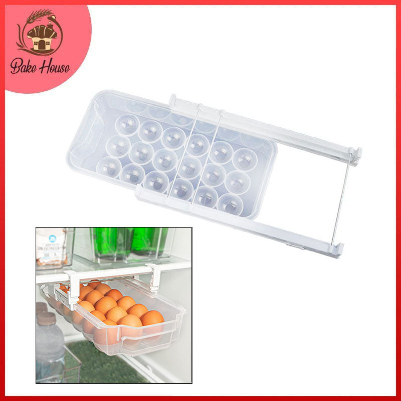 Refrigerator Adjustable Egg Drawer 18 Cavity