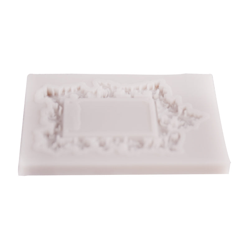 Retro Photo Frame Silicone Fondant Mold