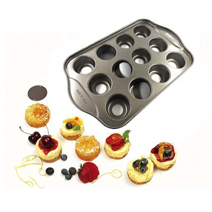 mold decoration Picture - More Detailed Picture about Non stick 12pcs min  cheesecake pan/Mini muffin bake disc/tart bake Pan/…