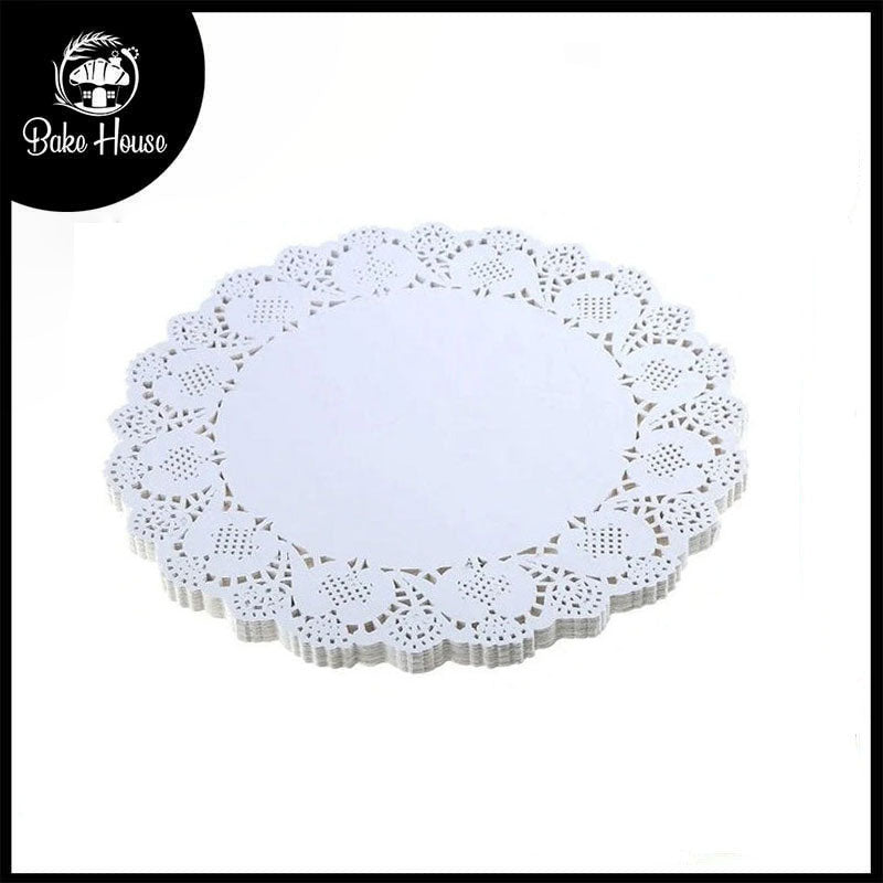 Round Shape Doilies Paper 50Pcs Pack 30CM