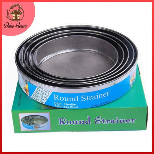 Round Strainer Stainless Steel 6Pcs Set