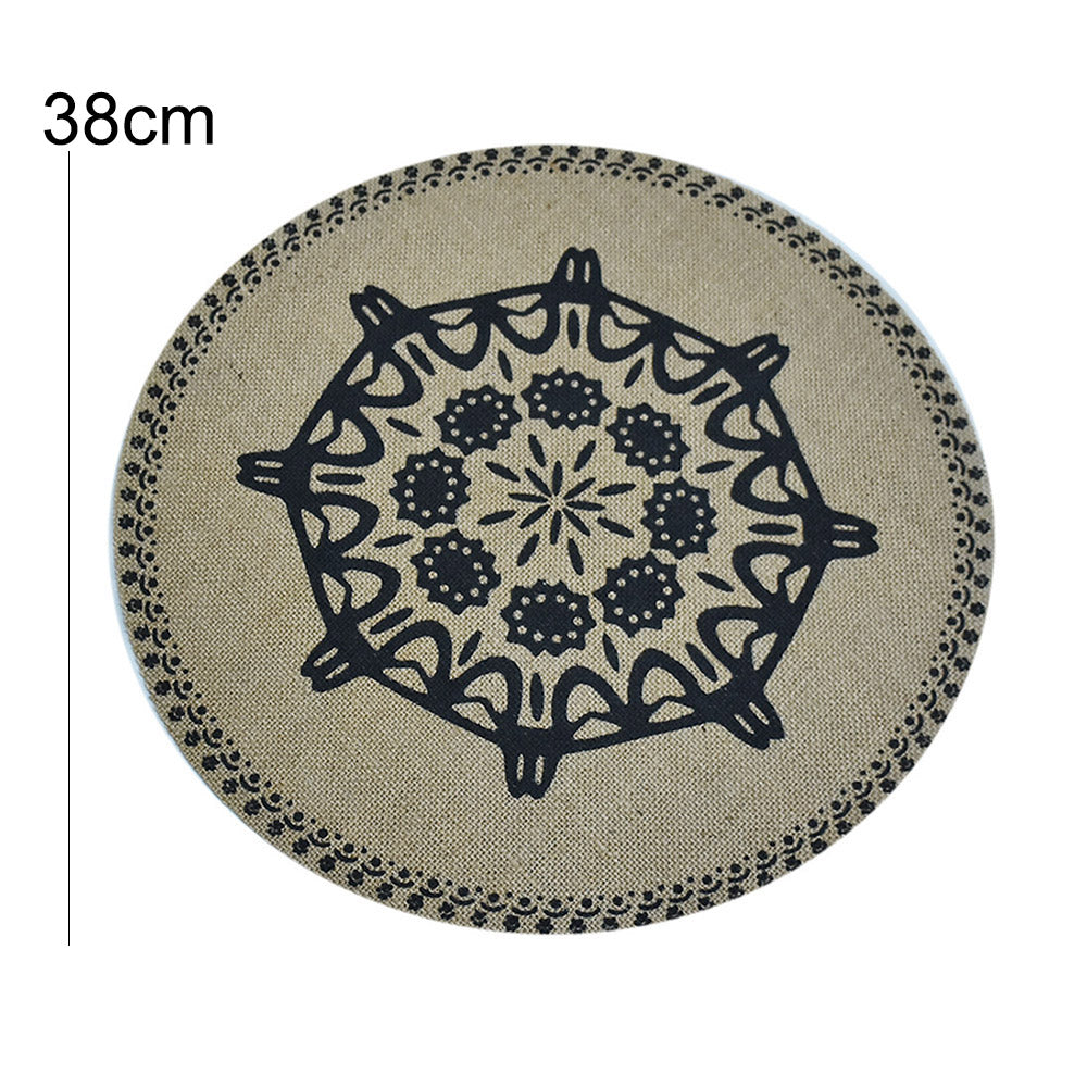 Round Table Mat (Design 1)