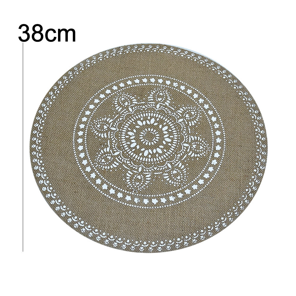 Round Table Mat (Design 4)