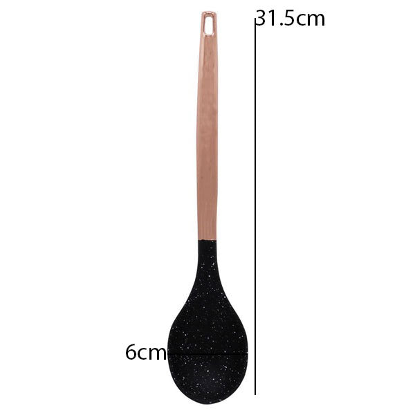 SHENGAYA Silicone Spatula Spoon With Copper Handle