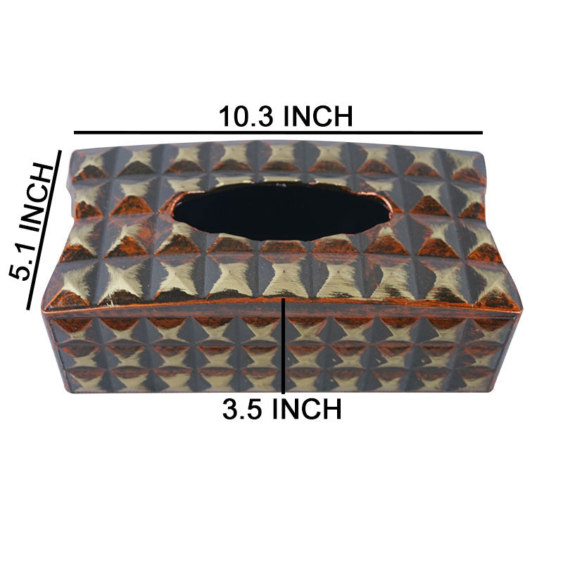 Tissue Box Holder Cover Plastic Centrepiece Decoration Home Decor