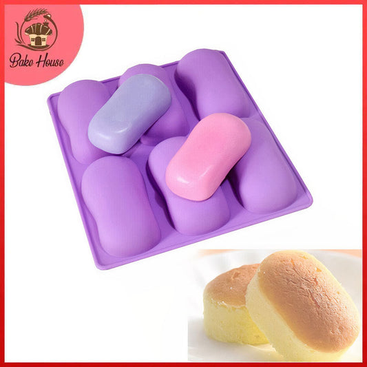 Safeguard Soap Shape Silicone Baking & Soap Mold 6 Cavity