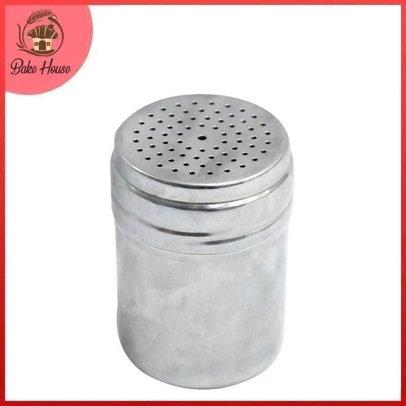Salt, Pepper, Spice Seasoning Shaker Jar Stainless Steel Big