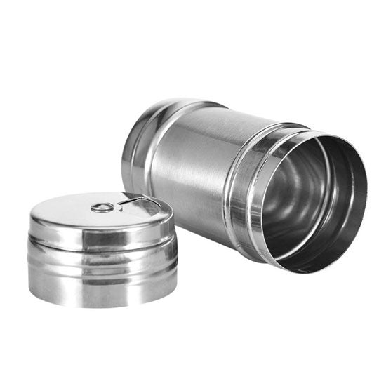 Salt, Pepper, Spice Seasoning Shaker Jar with 3 Adjustable Pouring & Closing Holes Cap Size 01