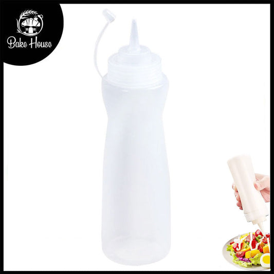 Sauce Ketchup Squeeze Plastic Bottle with Nozzle 26cm