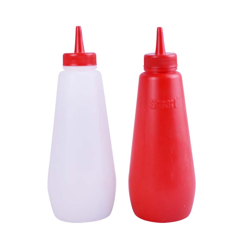 Sauce Squeeze Plastic Bottle 2Pcs Set