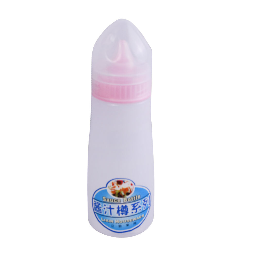 Sauce Squeeze Plastic Bottle 440ml With Cap