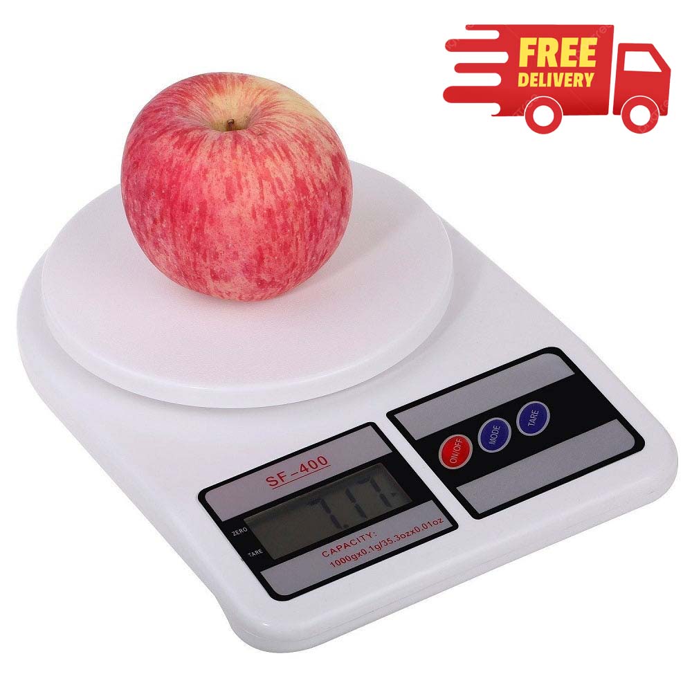 Digital Kitchen Weight Scale SF-400 1gm To 10kg Free Delivery All Over Pakistan