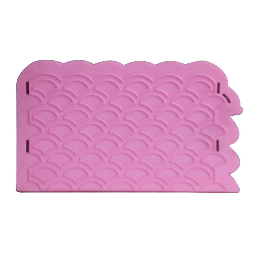 Scalloped Lattice Cake Edges Border Silicone Fondant Mold