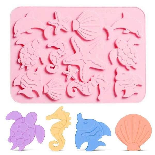 Sea Animals Silicone Fondant & Chocolate Mold