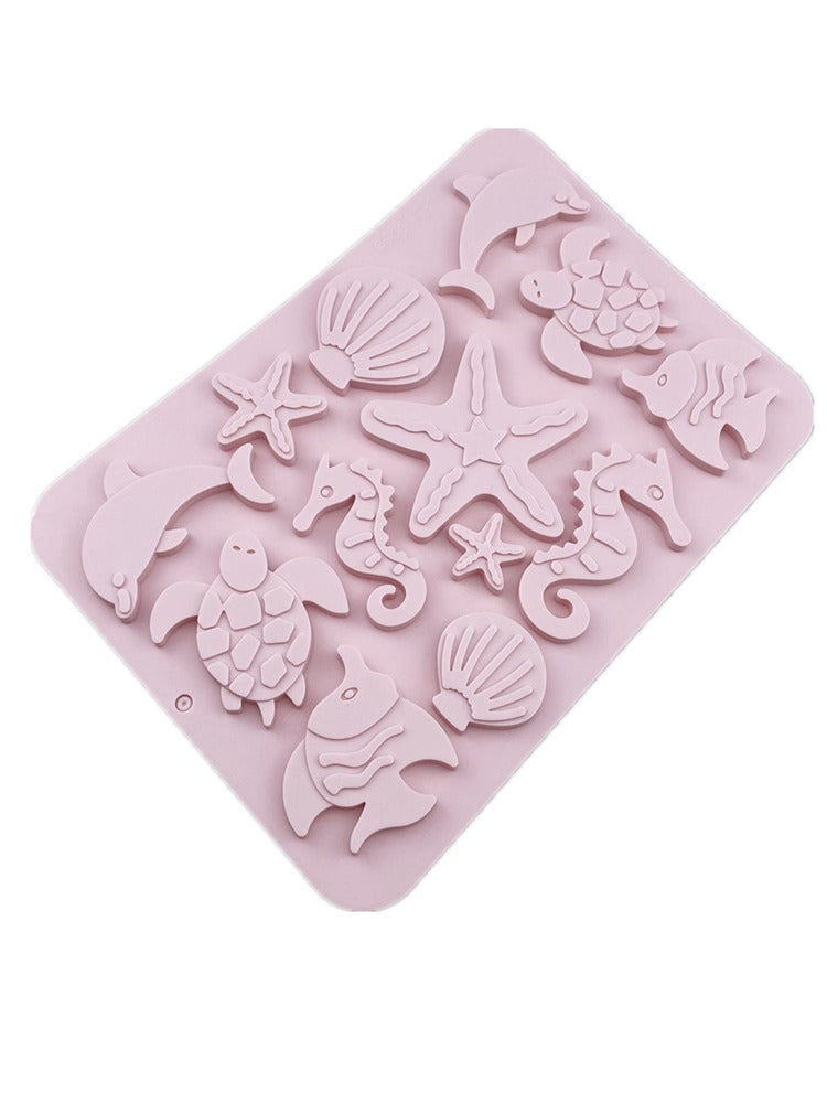 Sea Animals Silicone Fondant & Chocolate Mold