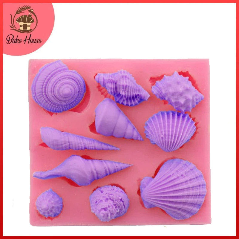 Sea Theme Silicone Fondant & Chocolate Mold