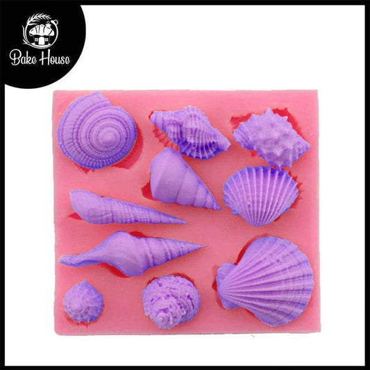 Sea Theme Silicone Fondant & Chocolate Mold