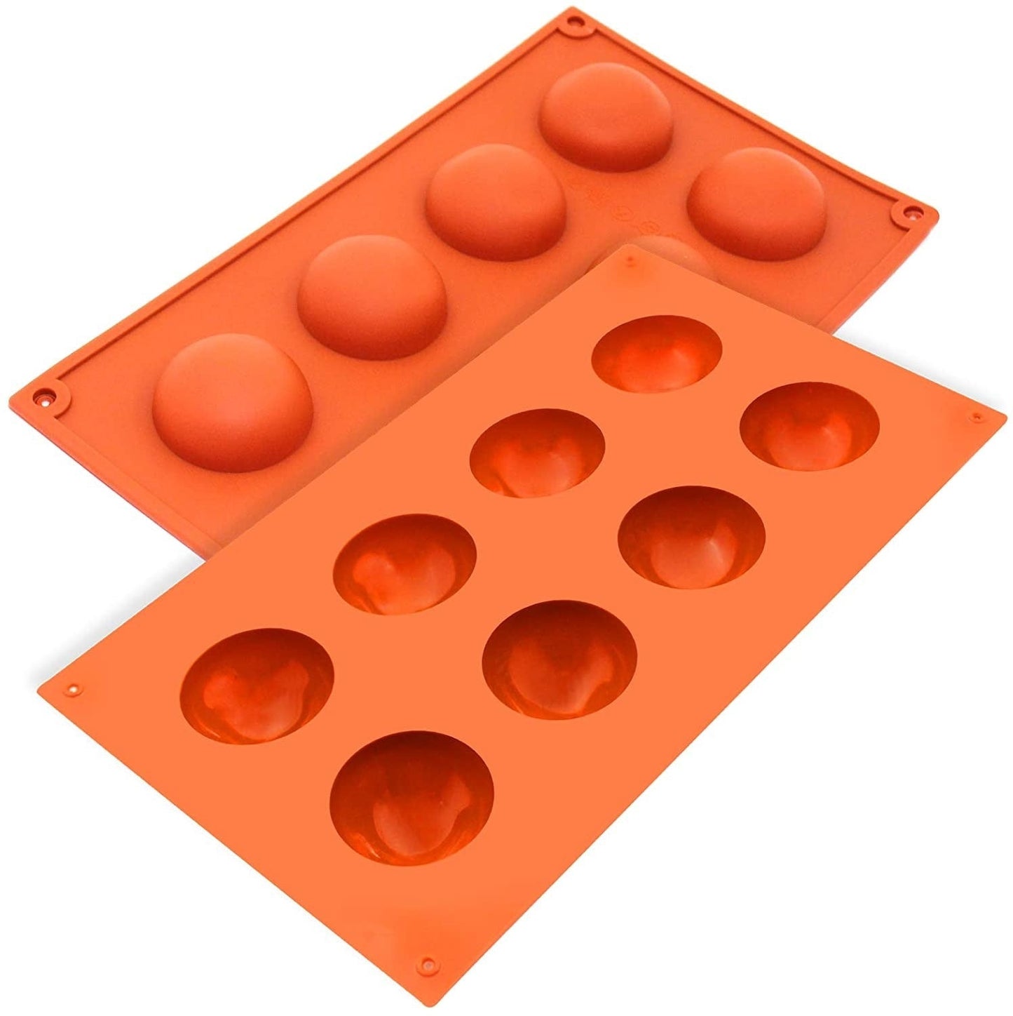 Semi Sphere Silicone Chocolate & Dessert Mold 8 Cavity