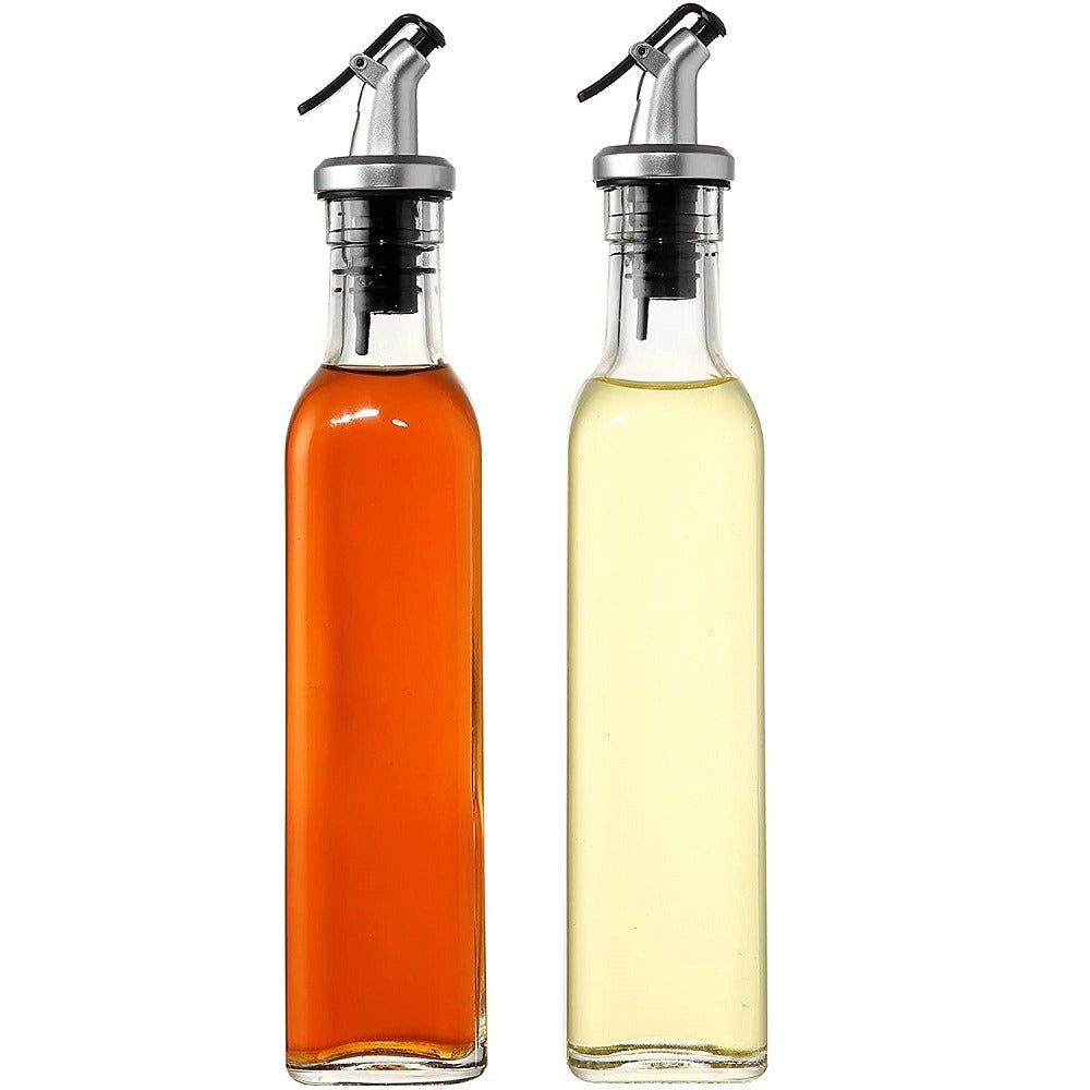 Shengya Oil & Vinegar Glass Cruet 150ML 2Pcs Set