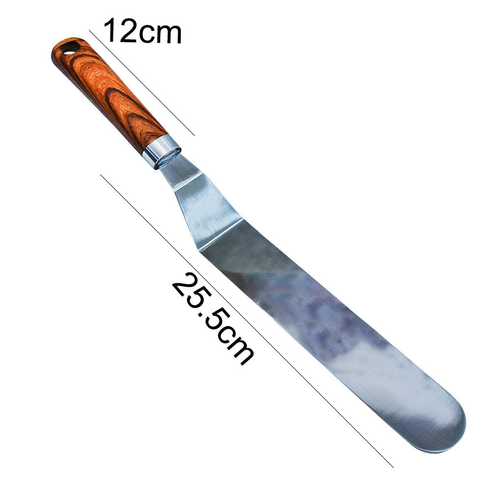 Shengya Top Choice Angled Spatula Knife Steel