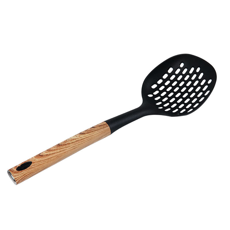 Shengya Top Choice Perforated Spoon Plastic with Steel Handle