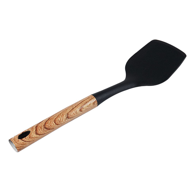 Shengya Top Choice Solid Turner Plastic Spoon with Steel Handle