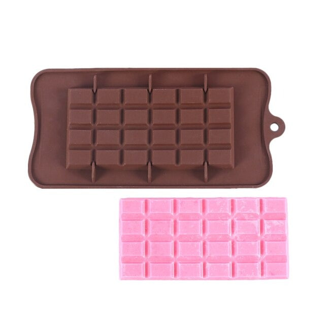 Silicone Chocolate Bar Block Mold
