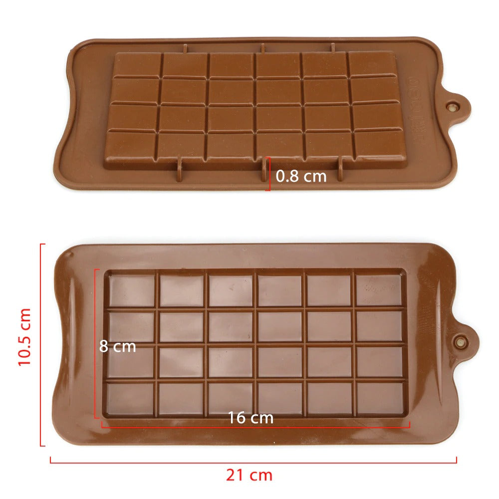 Silicone Chocolate Block Kitkat Bar Mold