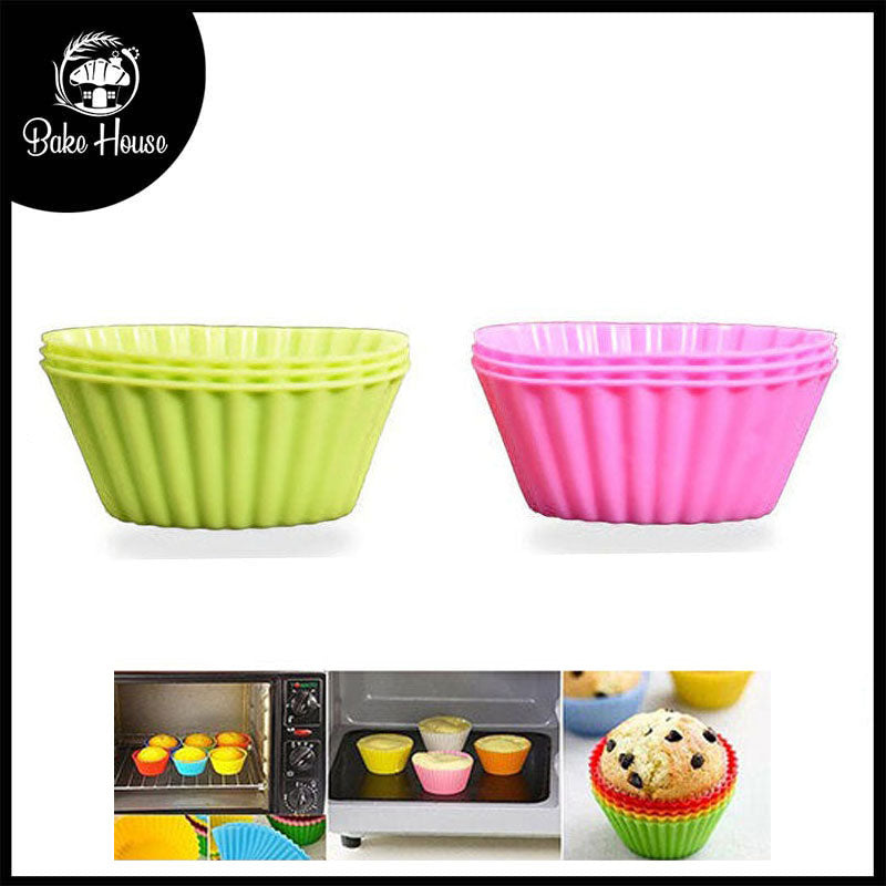 Silicone Cupcake Baking Mold 6Pcs Set