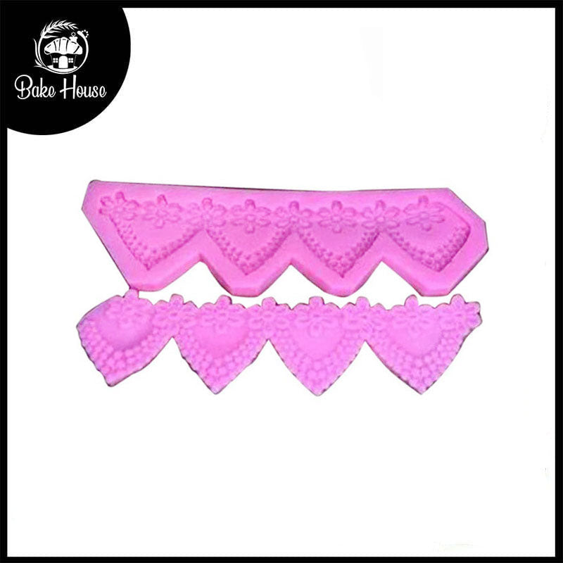 Silicone Curtain Lace Border Mold