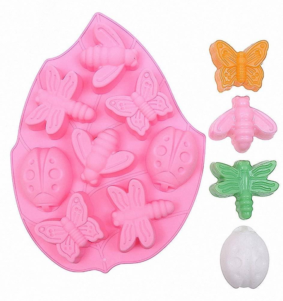 Silicone Insects Mold 8 Cavity