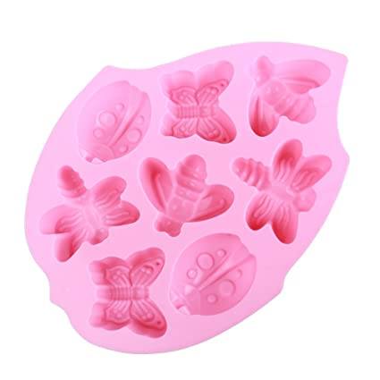 Silicone Insects Mold 8 Cavity