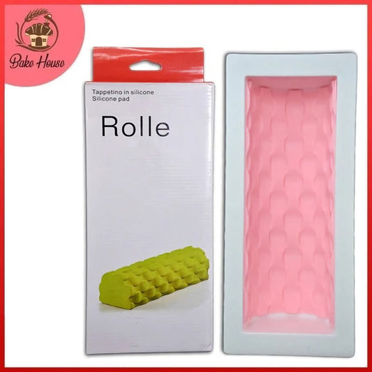 Silicone Mousse Cake Baking Mold With Texture Mat (Design 4)