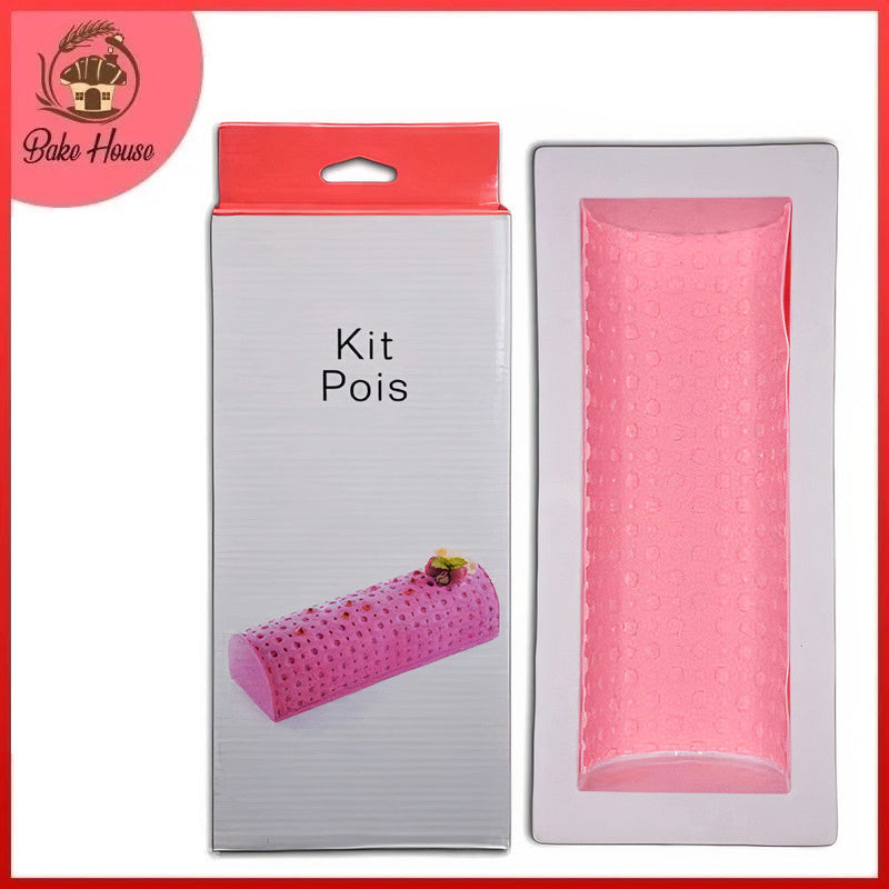 Silicone Mousse Cake Baking Mold With Texture Mat (Design 5)