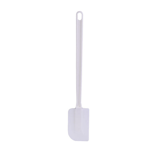 Silicone Spatula with Long Plastic White Handle 41cm