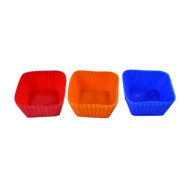 Square silicone 2024 cake mold