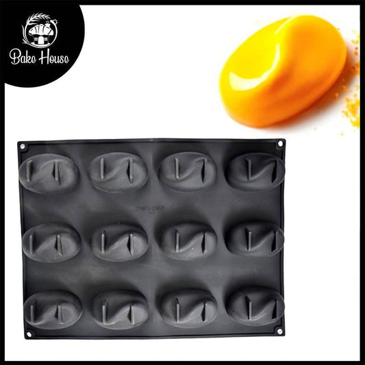 Silikolove 12 Curvy Silicone Dessert And Baking Mold