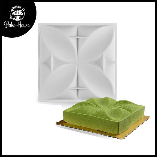 Silikolove Clover Geometric Silicone Mousse Cake And Baking Mold