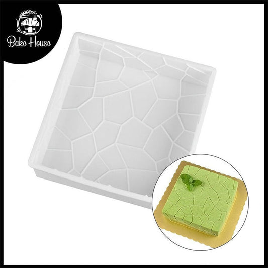 Silikolove Cracked Pattern Silicone Mousse Cake And Baking Mold