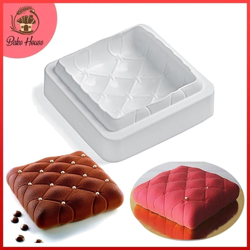 Silikolove Rhombus Pillow Mousse Cake & Baking Mold