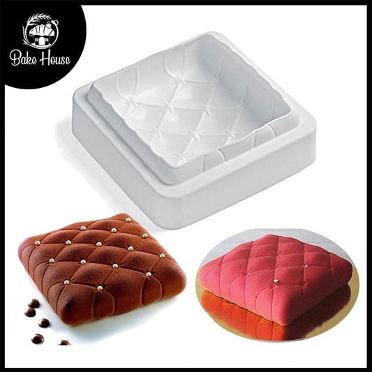 Silikolove Rhombus Pillow Mousse Cake And Baking Mold