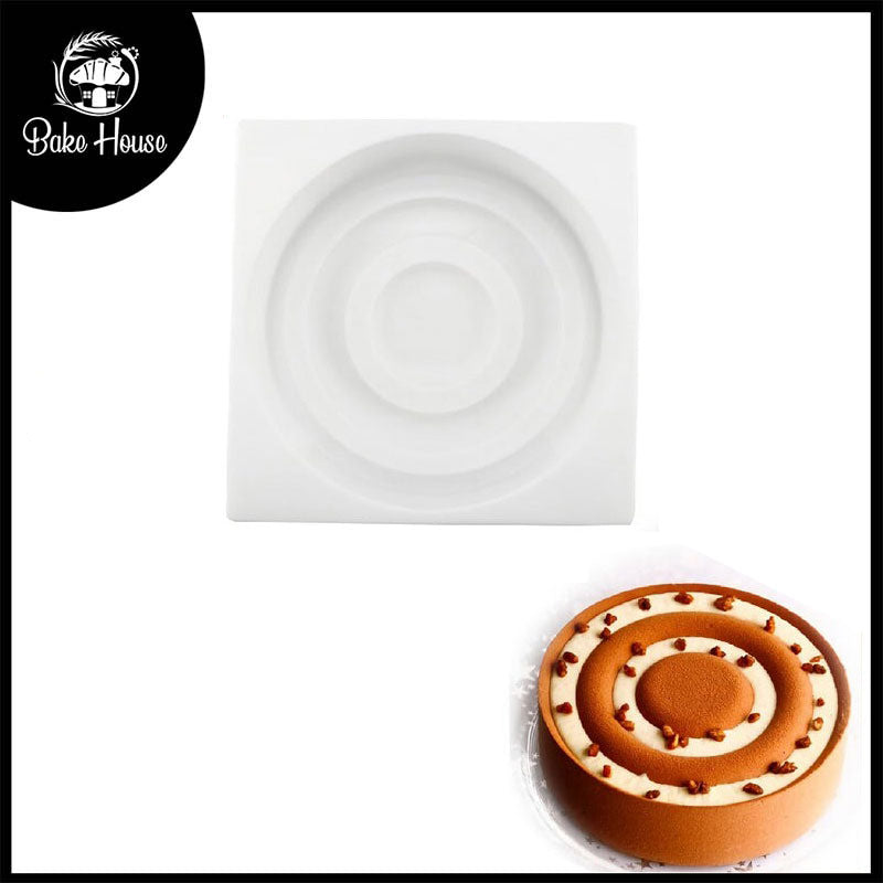 Silikolove Round Circles Silicone Mousse Cake And Baking Mold