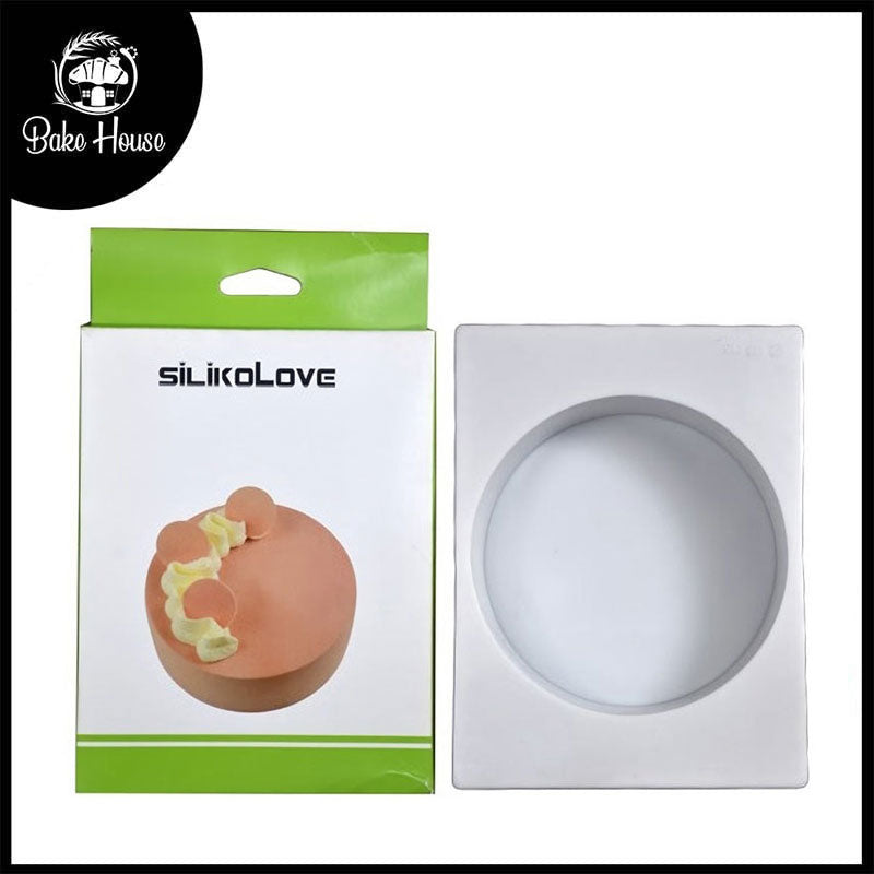 Silikolove Round Shape Silicone Mousse Cake And Baking Mold Medium